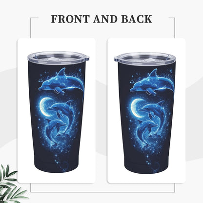 Phoenix Tumbler with Lid and Straw 20oz Travel Coffee Mug Gifts Stainless Steel Vacuum Insulated Cup Double Wall Water Bottle for Office Car Home