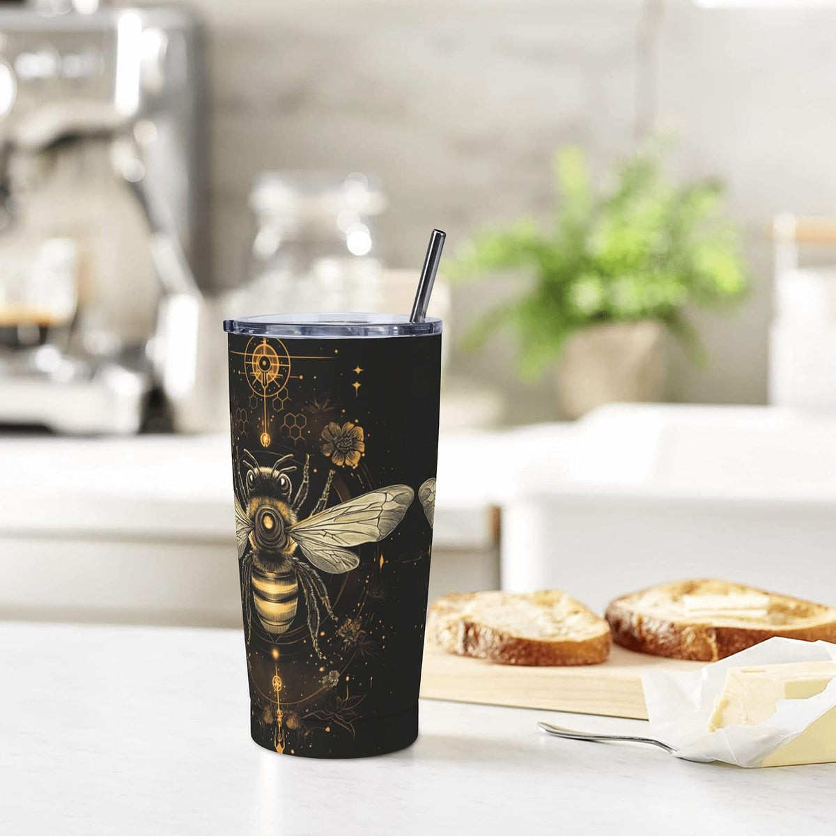 Phoenix Tumbler with Lid and Straw 20oz Travel Coffee Mug Gifts Stainless Steel Vacuum Insulated Cup Double Wall Water Bottle for Office Car Home