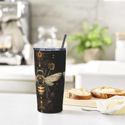 Phoenix Tumbler with Lid and Straw 20oz Travel Coffee Mug Gifts Stainless Steel Vacuum Insulated Cup Double Wall Water Bottle for Office Car Home