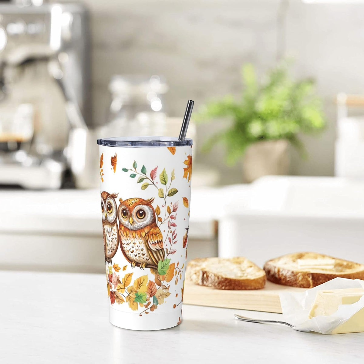 Phoenix Tumbler with Lid and Straw 20oz Travel Coffee Mug Gifts Stainless Steel Vacuum Insulated Cup Double Wall Water Bottle for Office Car Home