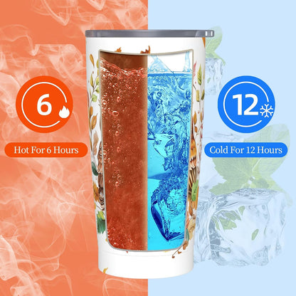 Phoenix Tumbler with Lid and Straw 20oz Travel Coffee Mug Gifts Stainless Steel Vacuum Insulated Cup Double Wall Water Bottle for Office Car Home