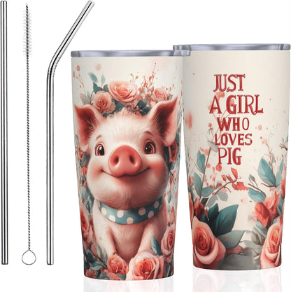 Phoenix Tumbler with Lid and Straw 20oz Travel Coffee Mug Gifts Stainless Steel Vacuum Insulated Cup Double Wall Water Bottle for Office Car Home