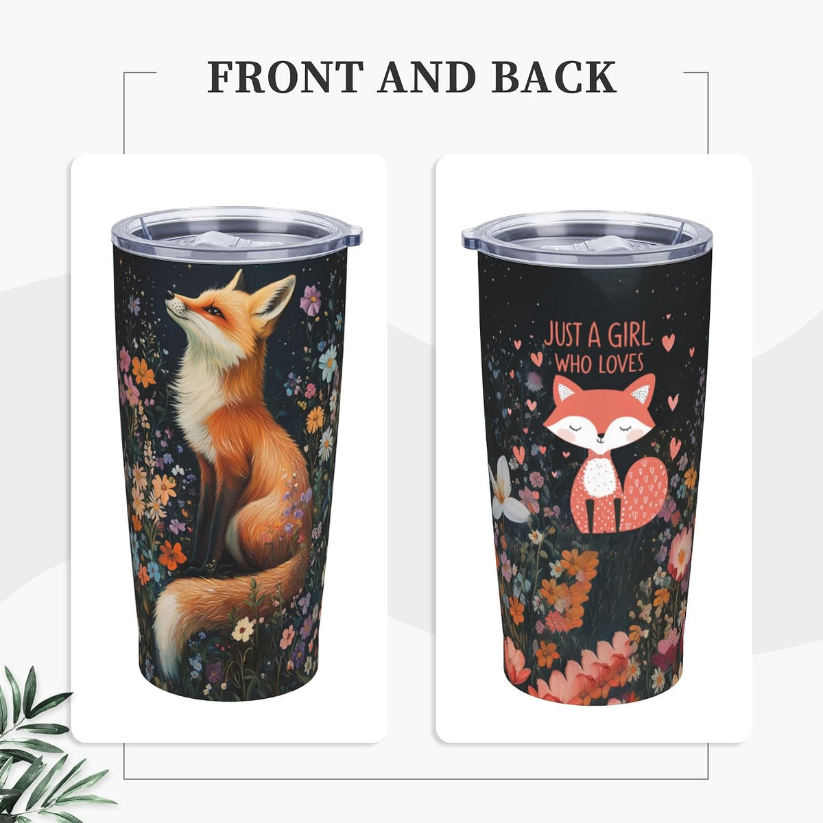 Phoenix Tumbler with Lid and Straw 20oz Travel Coffee Mug Gifts Stainless Steel Vacuum Insulated Cup Double Wall Water Bottle for Office Car Home