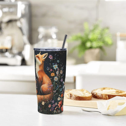 Phoenix Tumbler with Lid and Straw 20oz Travel Coffee Mug Gifts Stainless Steel Vacuum Insulated Cup Double Wall Water Bottle for Office Car Home