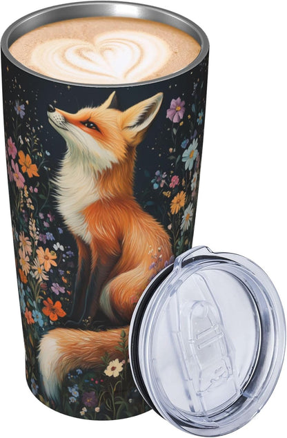 Phoenix Tumbler with Lid and Straw 20oz Travel Coffee Mug Gifts Stainless Steel Vacuum Insulated Cup Double Wall Water Bottle for Office Car Home