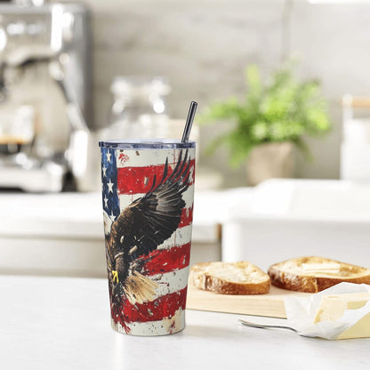 Phoenix Tumbler with Lid and Straw 20oz Travel Coffee Mug Gifts Stainless Steel Vacuum Insulated Cup Double Wall Water Bottle for Office Car Home