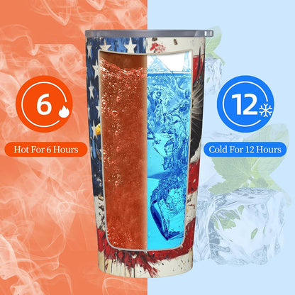 Phoenix Tumbler with Lid and Straw 20oz Travel Coffee Mug Gifts Stainless Steel Vacuum Insulated Cup Double Wall Water Bottle for Office Car Home