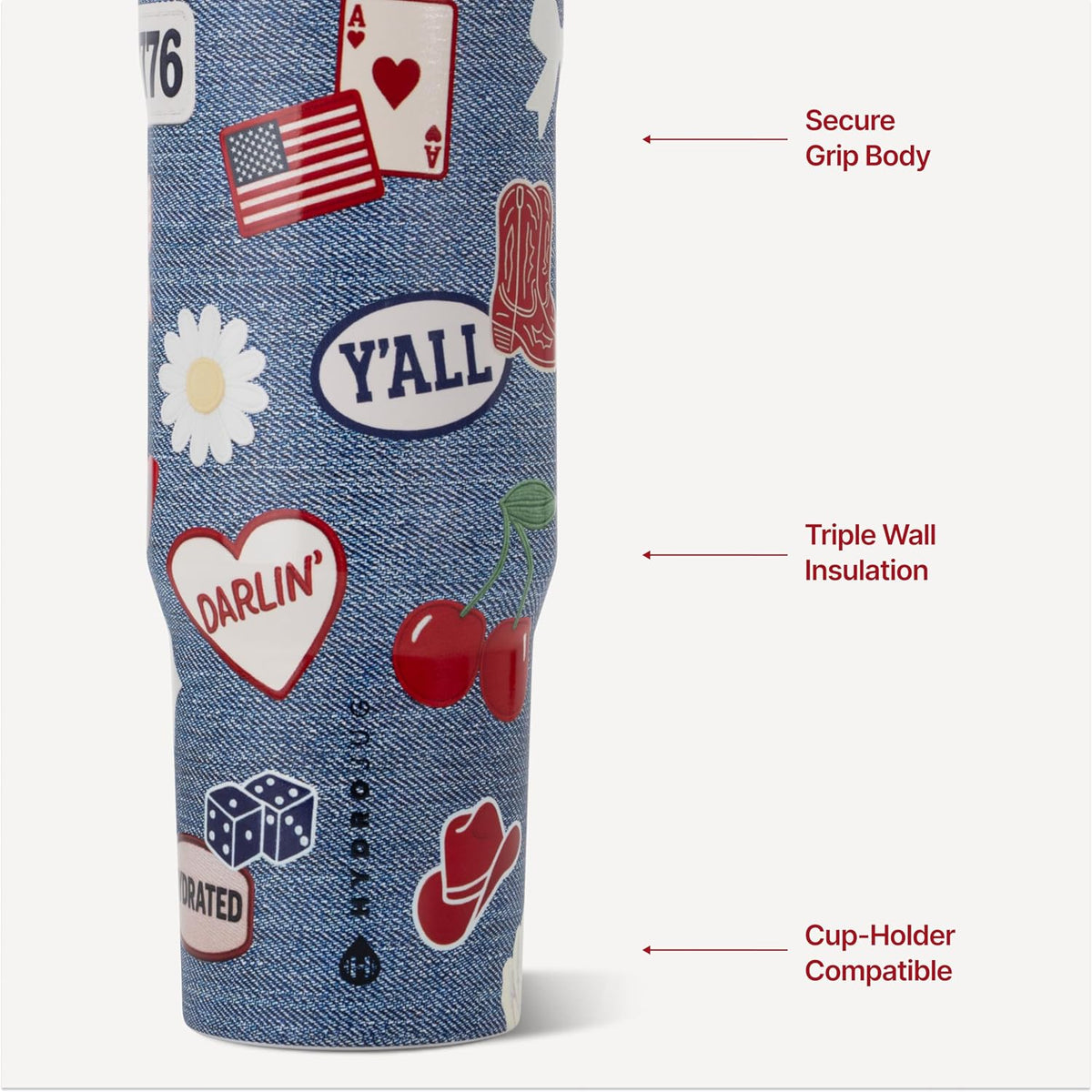 Sport 20 oz Insulated Stainless Steel Water Bottle, Sweet Pea