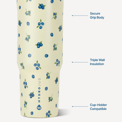 Sport 20 oz Insulated Stainless Steel Water Bottle, Sweet Pea