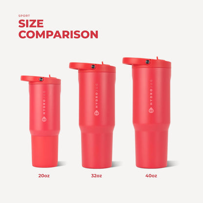Sport 20 oz Insulated Stainless Steel Water Bottle, Sweet Pea