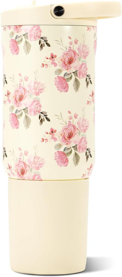 Sport 20 oz Insulated Stainless Steel Water Bottle, Sweet Pea