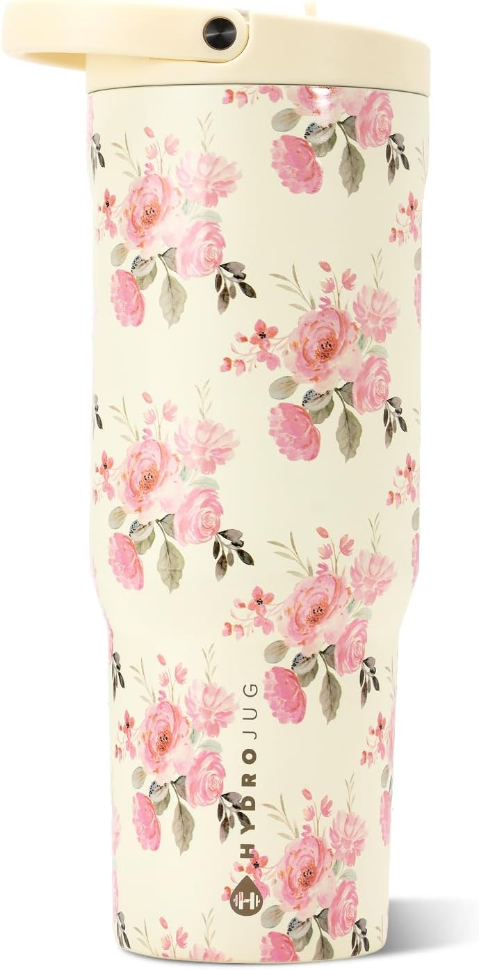Sport 20 oz Insulated Stainless Steel Water Bottle, Sweet Pea