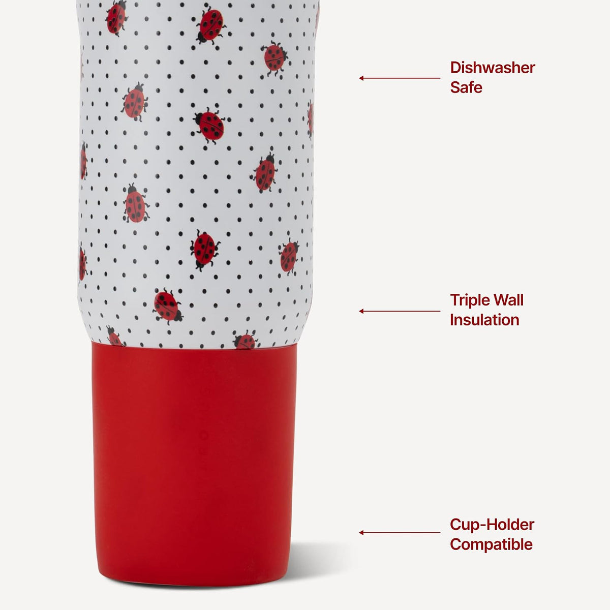 Sport 20 oz Insulated Stainless Steel Water Bottle, Sweet Pea