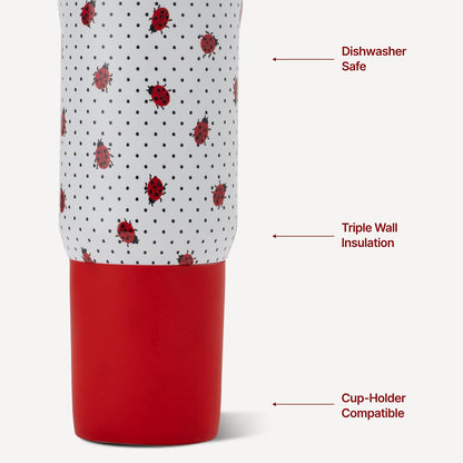 Sport 20 oz Insulated Stainless Steel Water Bottle, Sweet Pea