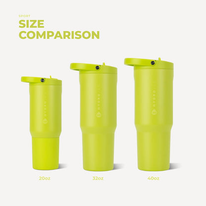 Sport 20 oz Insulated Stainless Steel Water Bottle, Sweet Pea