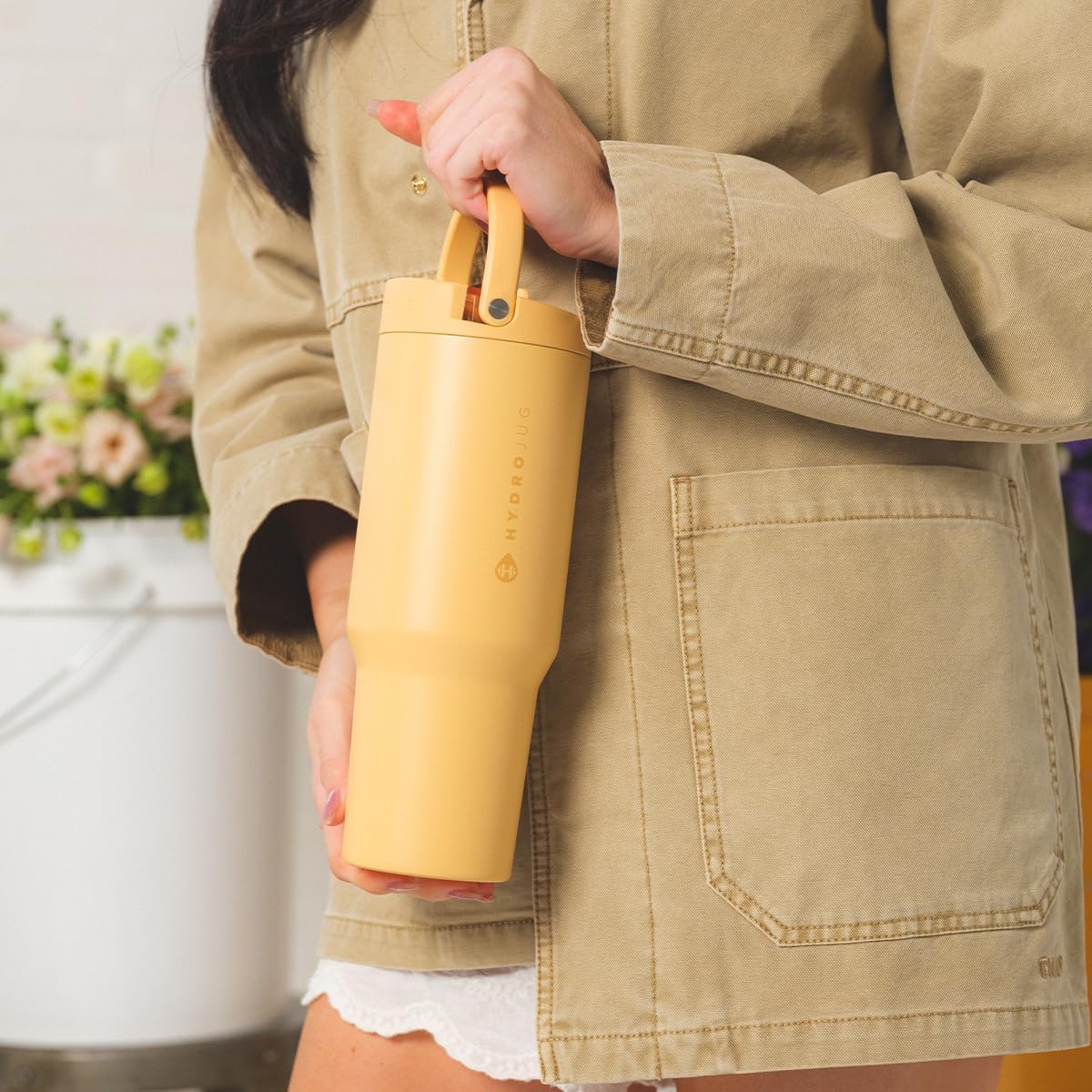 Sport 20 oz Insulated Stainless Steel Water Bottle, Sweet Pea