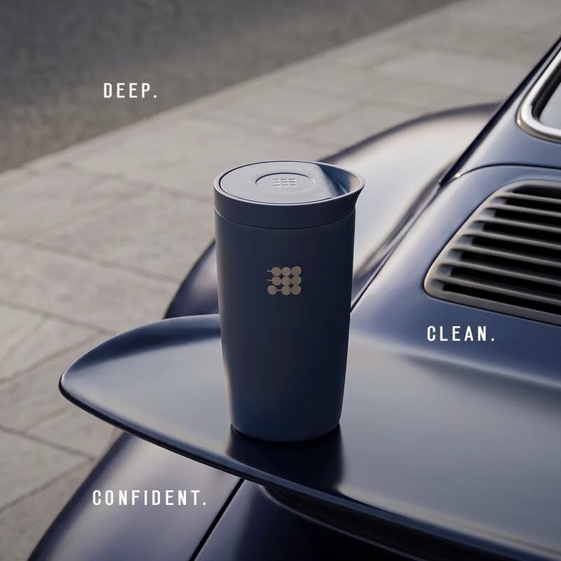 Coffee Mug 12oz, Smart Lid Stainless Steel – Sand