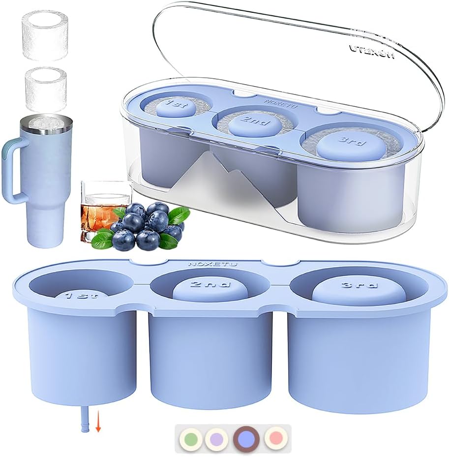 Silicone Ice Mold for Stanley Cup 30 40oz, Tumbler Ice Maker