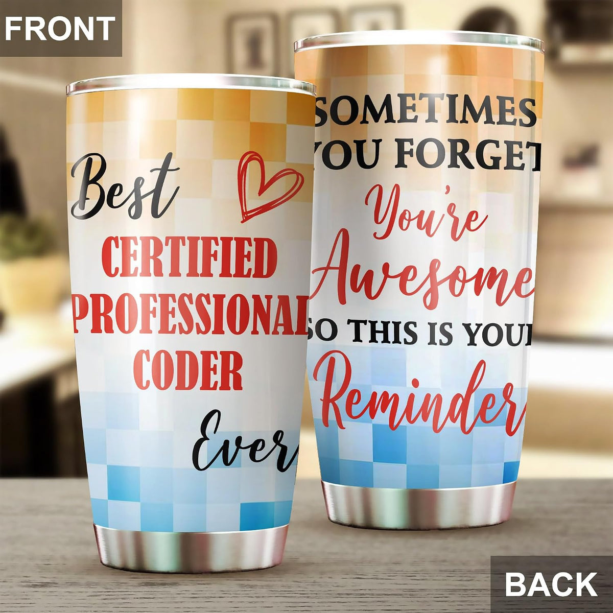Best Lacrosse Coach Ever Tumbler Stainless Steel 20oz, Office Gifts Women Men Work Friends Coworker, Driking Coffee Cup For Birthday Christmas - Colors G