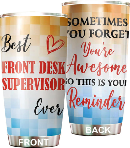 Best Lacrosse Coach Ever Tumbler Stainless Steel 20oz, Office Gifts Women Men Work Friends Coworker, Driking Coffee Cup For Birthday Christmas - Colors G