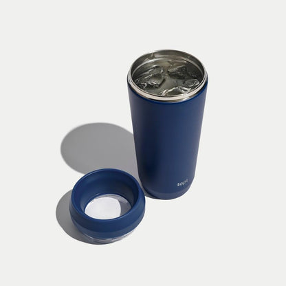 To Go Coffee Cup – Insulated Travel Coffee Mug with 360° Leak‑Safe Lid, Stainless Steel Coffee Tumbler for Hot/Cold, Spill‑Resistant, BPA‑Free - Peach, 16 oz