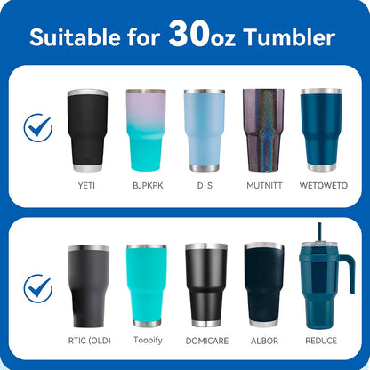 2Pcs 20 oz Tumbler Lid for Yeti Rambler, Old Style Rtic and More Travel Mug