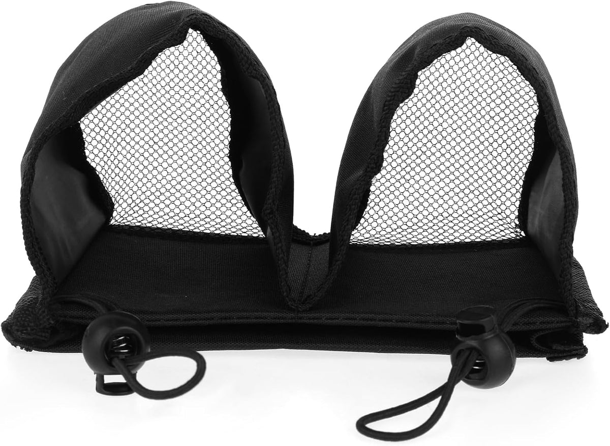 Luggage Travel Cup Holder Free Hand Drink Carrier Hold Two Coffee, Luggage Drink Holder for Suitcase for Most Flight Attendants, Business People, Travel Essentials(Black)