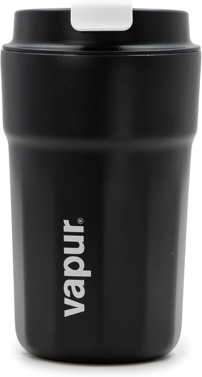 All Purpose Reusable Insulated Tumbler Cup with Flip Top Lid, Perfect for Morning Coffee and Ice Cold Drinks, Ideal for Travel and Fits in Most Cup Holders, 12 Ounce, Apricot, Pack of 1