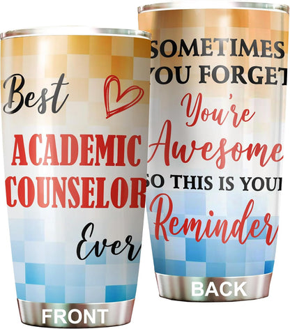 Best Lacrosse Coach Ever Tumbler Stainless Steel 20oz, Office Gifts Women Men Work Friends Coworker, Driking Coffee Cup For Birthday Christmas - Colors B