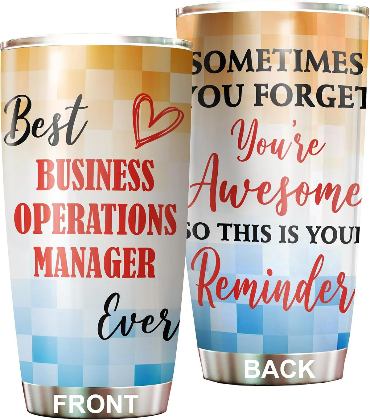 Best Lacrosse Coach Ever Tumbler Stainless Steel 20oz, Office Gifts Women Men Work Friends Coworker, Driking Coffee Cup For Birthday Christmas - Colors B