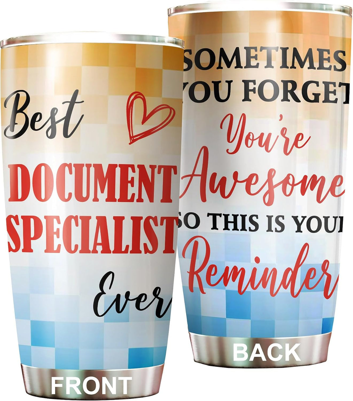 Best Lacrosse Coach Ever Tumbler Stainless Steel 20oz, Office Gifts Women Men Work Friends Coworker, Driking Coffee Cup For Birthday Christmas - Colors B