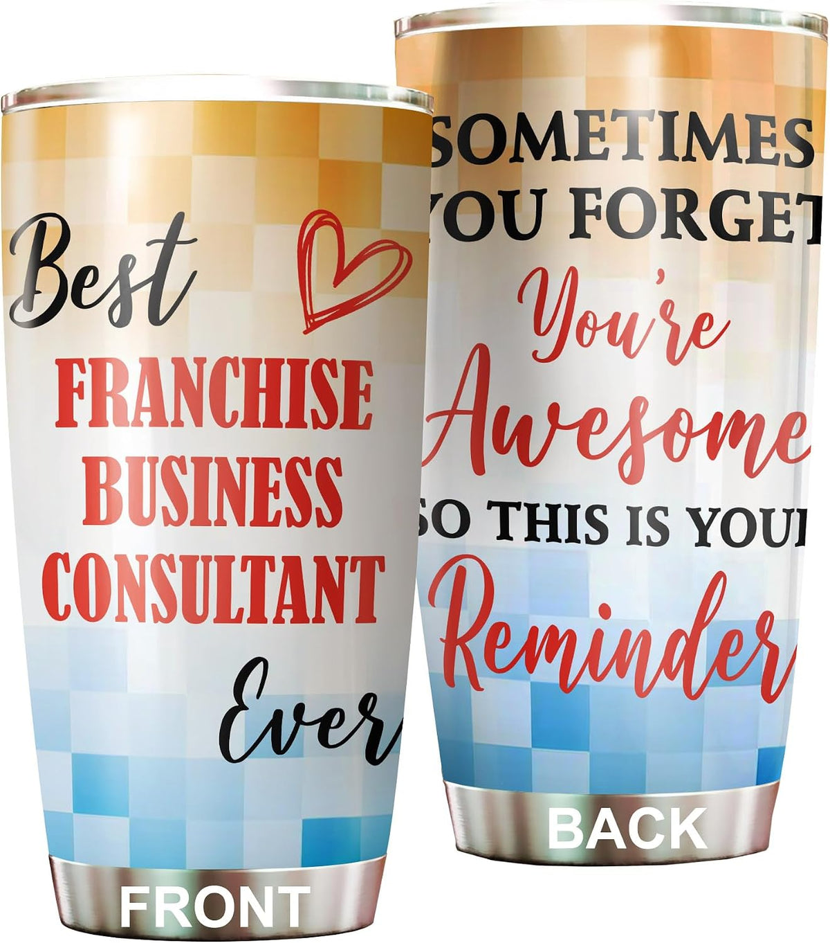 Best Lacrosse Coach Ever Tumbler Stainless Steel 20oz, Office Gifts Women Men Work Friends Coworker, Driking Coffee Cup For Birthday Christmas - Colors B