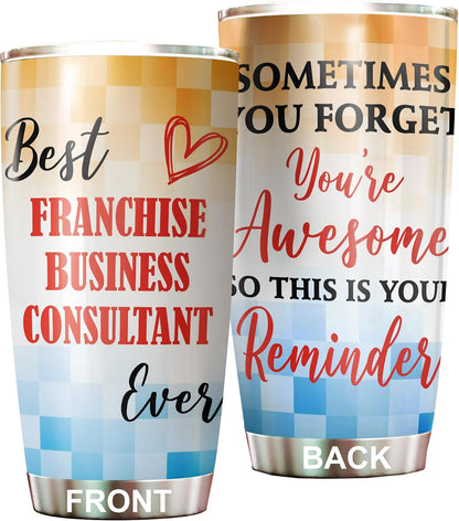 Best Lacrosse Coach Ever Tumbler Stainless Steel 20oz, Office Gifts Women Men Work Friends Coworker, Driking Coffee Cup For Birthday Christmas - Colors B
