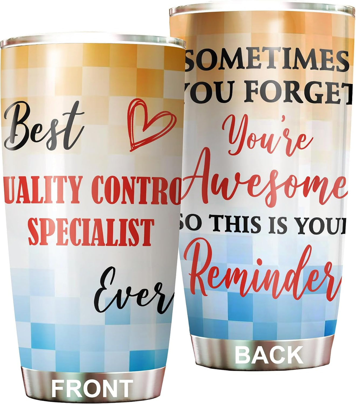Best Lacrosse Coach Ever Tumbler Stainless Steel 20oz, Office Gifts Women Men Work Friends Coworker, Driking Coffee Cup For Birthday Christmas - Colors B