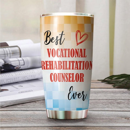 Best Lacrosse Coach Ever Tumbler Stainless Steel 20oz, Office Gifts Women Men Work Friends Coworker, Driking Coffee Cup For Birthday Christmas - Colors B