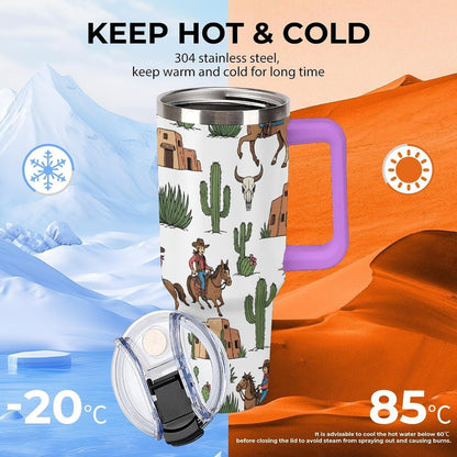 Leakproof Car Cup Vacuum Sealed With Lid For Office Crystal Clear Blue Water Ripple Print Drinkware Light Rose Red-style-5 - Colors B