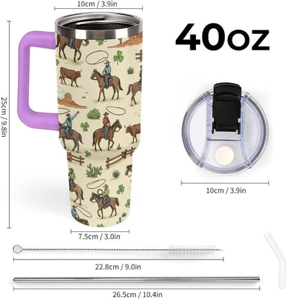 Leakproof Car Cup Vacuum Sealed With Lid For Office Crystal Clear Blue Water Ripple Print Drinkware Light Rose Red-style-5 - Colors B