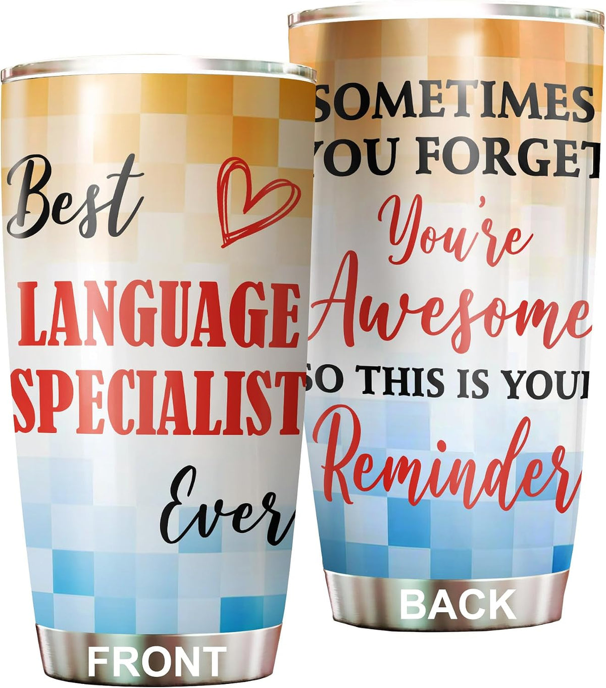 Best Lacrosse Coach Ever Tumbler Stainless Steel 20oz, Office Gifts Women Men Work Friends Coworker, Driking Coffee Cup For Birthday Christmas - Colors H