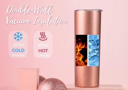 Pickleball Gifts for Women, 20 oz Skinny Tumbler