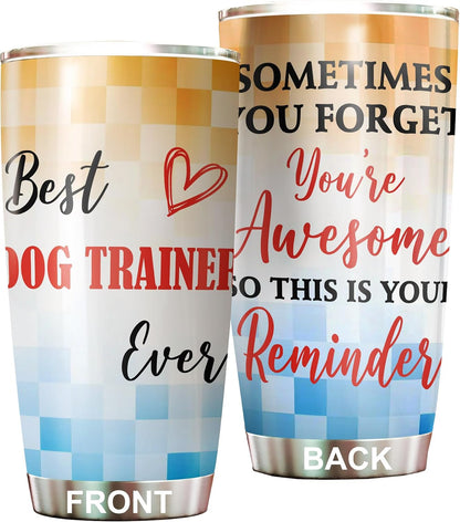 Best Caterer Ever Tumbler Stainless Steel 20oz, Office Gifts Women Men Work Friends Coworker, Driking Coffee Cup For Birthday Christmas - Colors E