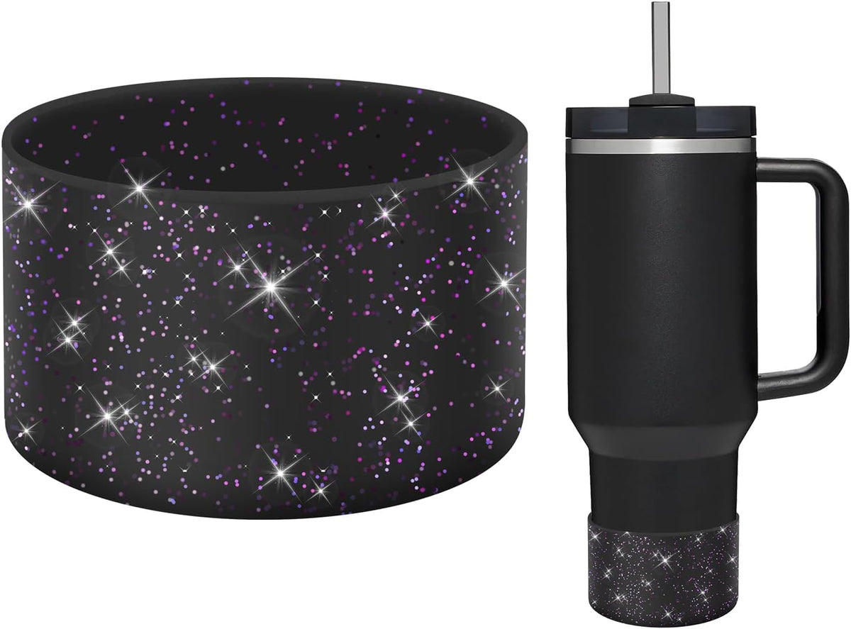 Bling Silicone Boot Compatible with Stanley Quencher Adventure 40oz