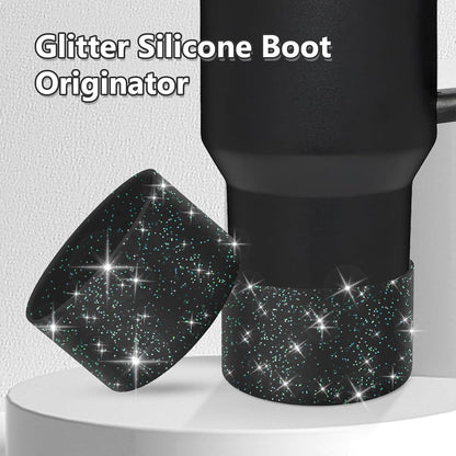 Bling Silicone Boot Compatible with Stanley Quencher Adventure 40oz