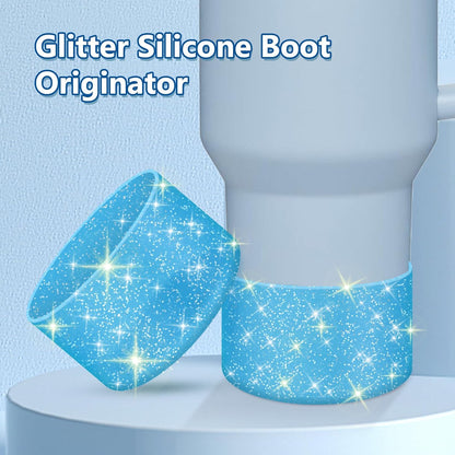 Bling Silicone Boot Compatible with Stanley Quencher Adventure 40oz