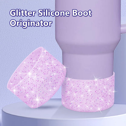 Bling Silicone Boot Compatible with Stanley Quencher Adventure 40oz