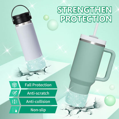Bling Silicone Boot Compatible with Stanley Quencher Adventure 40oz