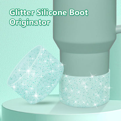 Bling Silicone Boot Compatible with Stanley Quencher Adventure 40oz