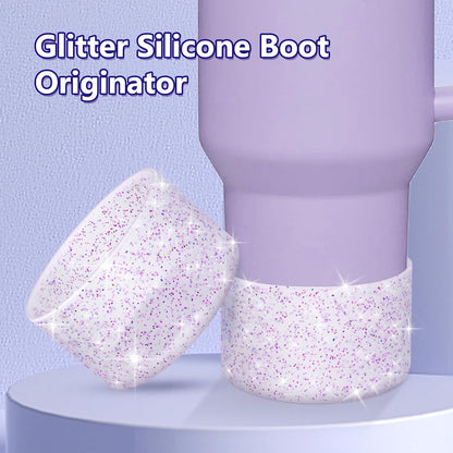 Bling Silicone Boot Compatible with Stanley Quencher Adventure 40oz