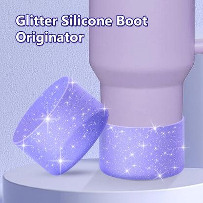 Bling Silicone Boot Compatible with Stanley Quencher Adventure 40oz