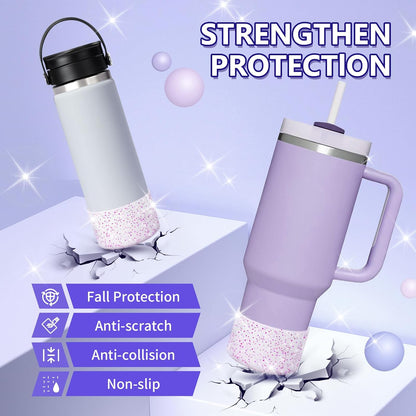 Bling Silicone Boot Compatible with Stanley Quencher Adventure 40oz