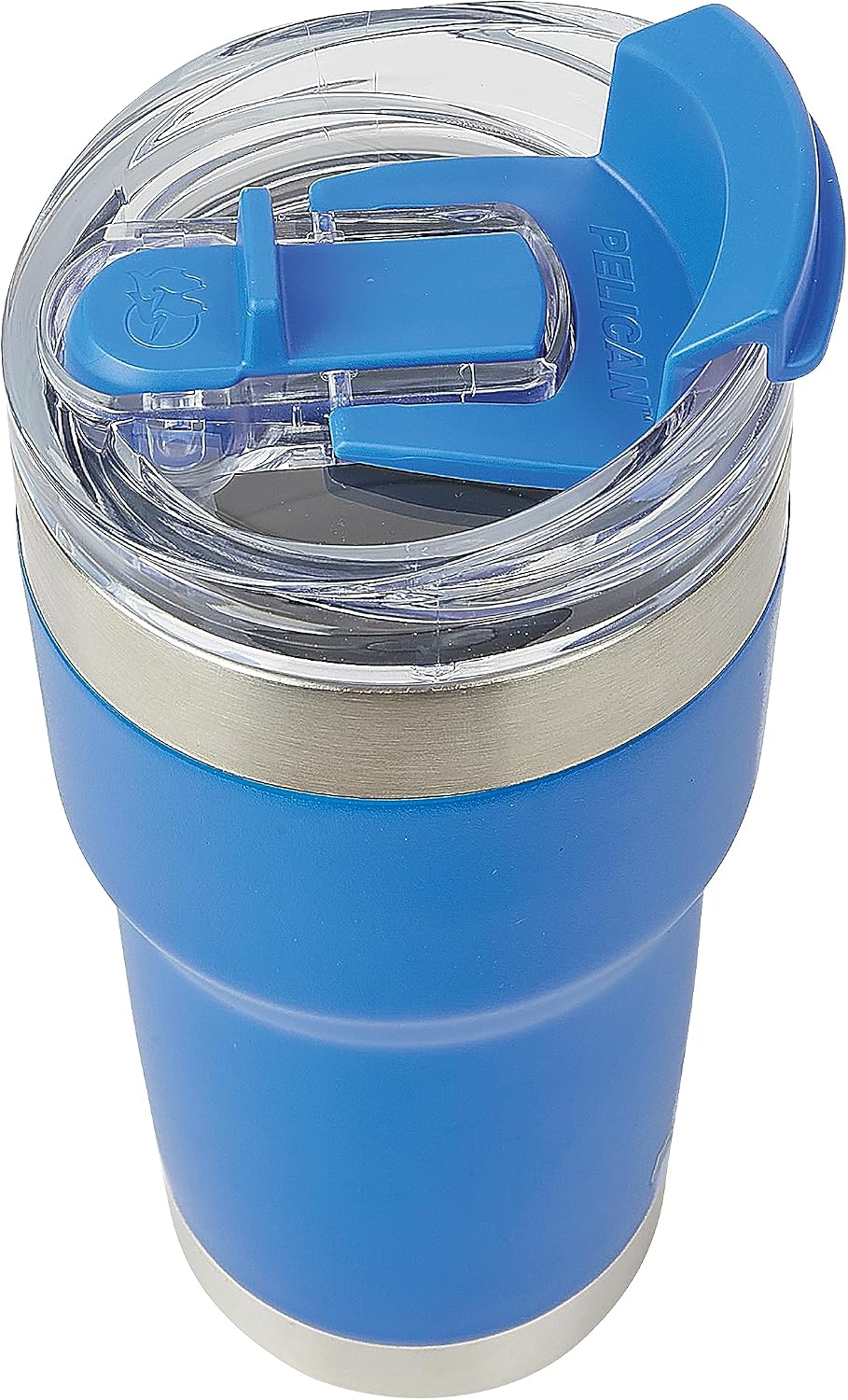 Pelican Traveler™ 22 oz Vacuum Insulated Tumbler - Stainless Steel Double Wall Travel with Dual Lid, Powder Coated Insulated Coffee Mug For Hot Cold Drinks, Sirius